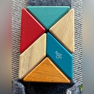 Tegu Magnetic Wooden Block Set Throw and Go